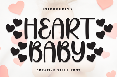 Heart Baby | Script Font Free Download