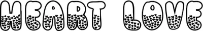 Heart Love 3 Font