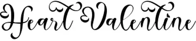 Heart Valentine Font