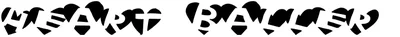 Heartballer Font