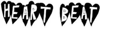 Heartbeat Font