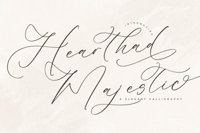 Hearthad Majestic Elegant Font Free Download