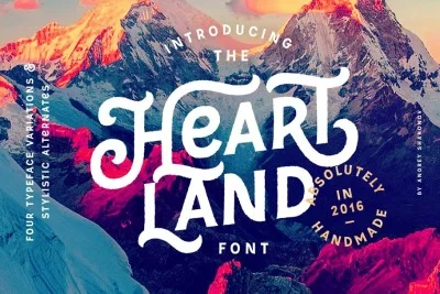 H Free Font Font