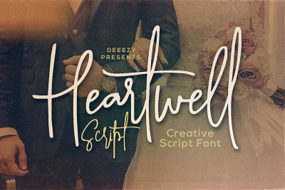 Heartwell Script Font