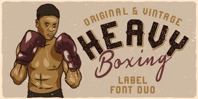 Heavy Boxing Font