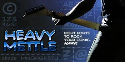 Heavy Mettle Font