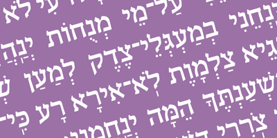 Hebrew Liane Std Free Download