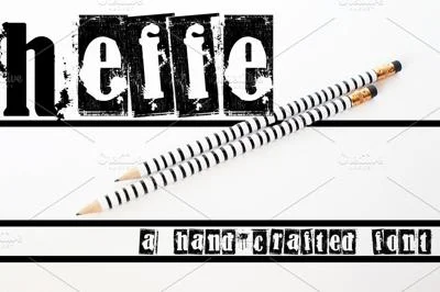HEFFE Hand Crafted Font