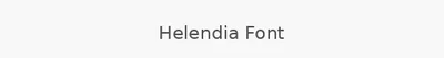 Helendia Font