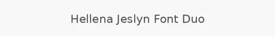 Hellena Jeslyn Font Duo