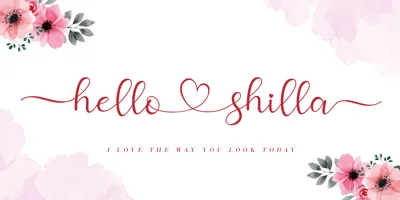 Hello Shilla Font