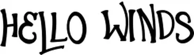 Hello Winds Font