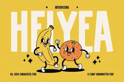 Helyea - Playful Font Free Download