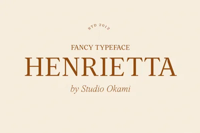Henrietta Font (Fonts Pairing - Dou)