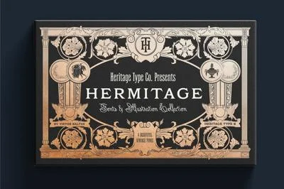 Hermitage Fonts and Illustrations