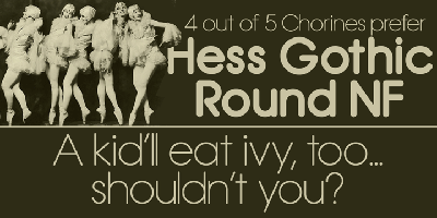 Hess Gothic Round NF Free Download