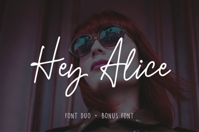 Hey Alice Font Duo Free Download