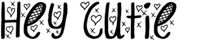 Hey Cutie Font