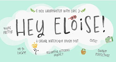 Hey Eloise Font