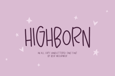 Highborn Sans Free Download