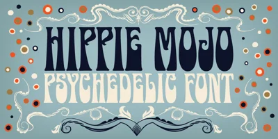 Hippie Mojo Font