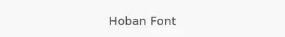 Hoban Font