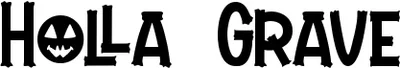 Holla Grave Font