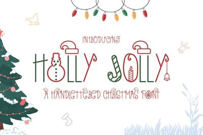 Holly Jolly - A Christmas Font Free Download