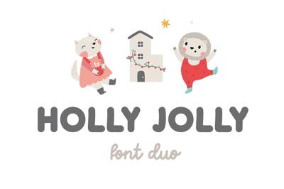 Holly Jolly | Font duo Free Download