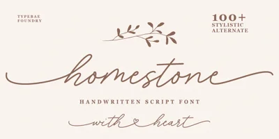 Homestone Font