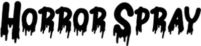 Horror Spray Font