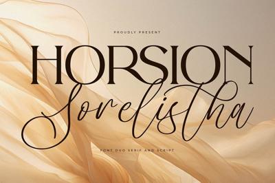 Horsion Sorelistha Font Duo Free Download