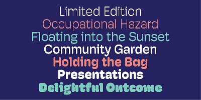 Hoss Round Narrow Font