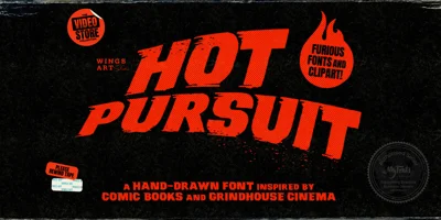 Hot Pursuit Font
