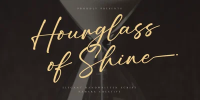 Hourglass of Shine Font