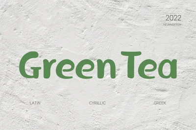 HU Greentea / 20% OFF Font