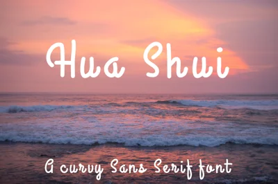 Hua Shui font