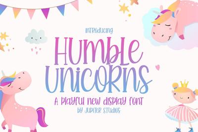 Humble Unicorns Font Free Download