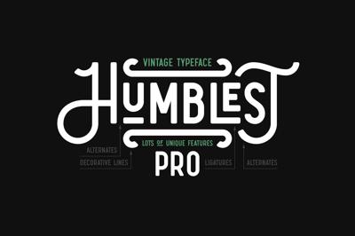 Humblest Pro Font Free Download