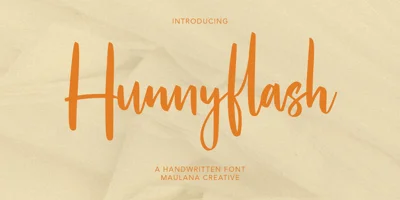 Hunnyflash Font