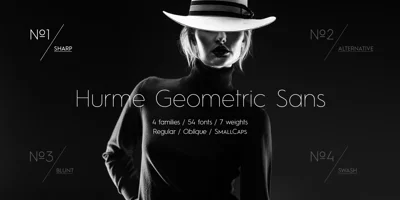 Hurme Geometric Sans 1 & 2 Font