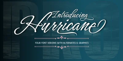 Hurricane Font