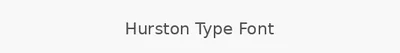 Hurston Type Font