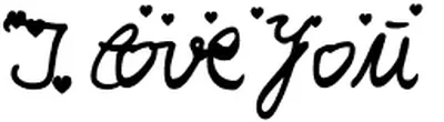 I Love You Font