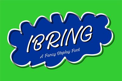 Ibring Font Free Download