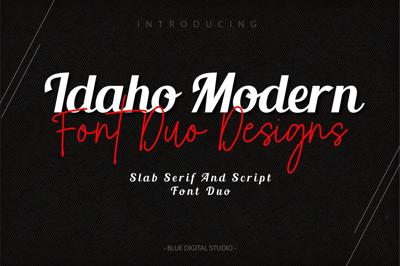 Idaho Modern FontDUO Free Download