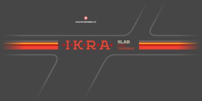 Ikra Slab Font