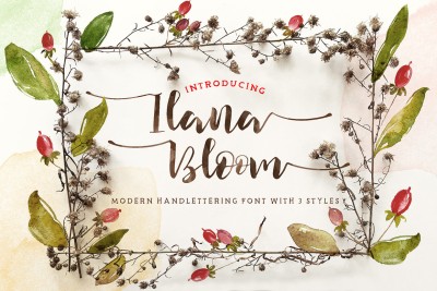 Ilana Bloom Script Font