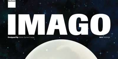 Imago W1G Font