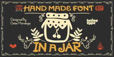 In a Jar Font